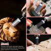 24pcs Sandpaper Stick Sanding Drum Polishing Heads with 3mm Shank for Rotary Tools Metal Rust Removal Stone Jade Polishing DIY