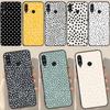 Polka Dot Case For Huawei P50 Pro P20 P30 P40 Lite P Smart 2019 Nova 9 5T Cover For Honor 50 8X 9X