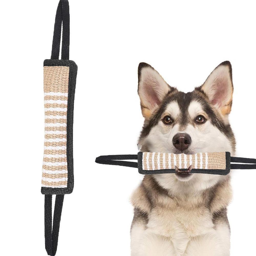 Puppy Chewing Bite-resistant Dog Bite Pillow Rope Handles Interactive Dog Tug Durable Pet Chew Sticks Teeth Grinding