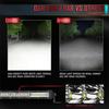 6500K 10D 13" Single Row 26LED Car Super Slim Work Lamp Strip 13000LM Spot Flood