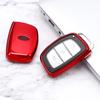 Чехол для ключа Hyundai для Mistra, ix35, ix25, Elantra, Avante, Tucson, Sonata 9 – Полупрозрачная накладка с пряжкой.