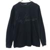 Ground Y Long Sleeve T-shirt Black Ron T Men's Used