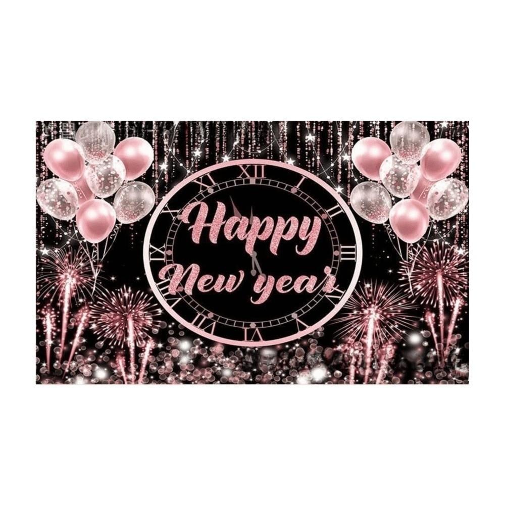 150x100CM 2026 Background Cloth Banner New Year Wall Decor Cloth New Year Backdrop Shopping Mall