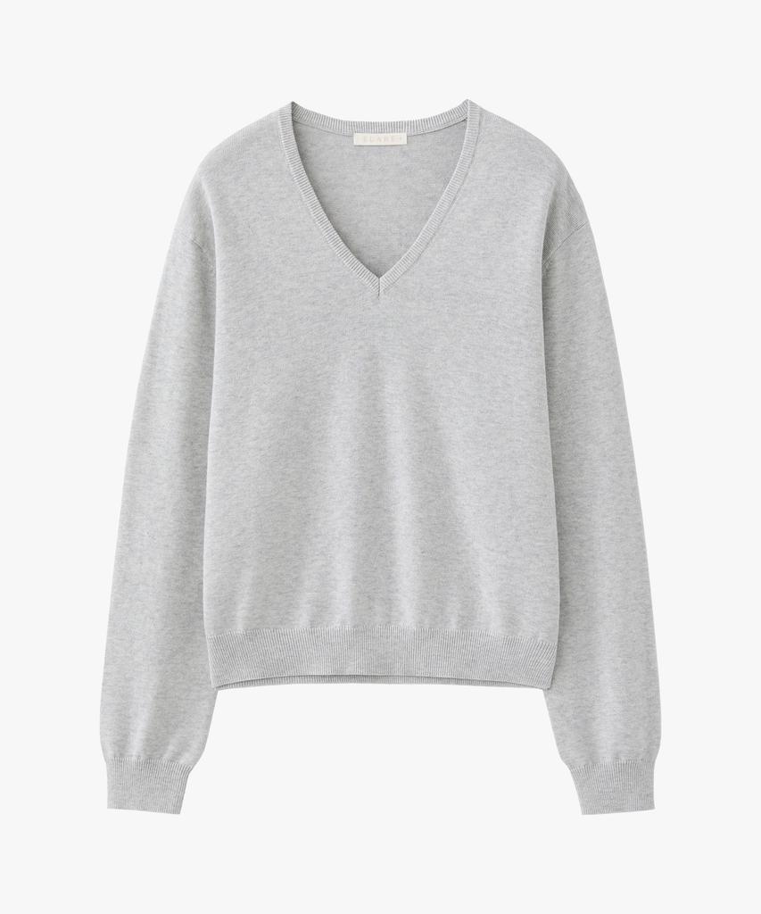 SUARE WOMEN Cotton Cashmere V-Neck Knit - 4 Colors