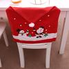 Santa Claus Kitchen Table Chair Covers Christmas Holiday Home Decoration 