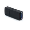 PC Laptop Black Blue Changer USB 3.0 Adapter Coupler Gender Type A Female To Female Connector