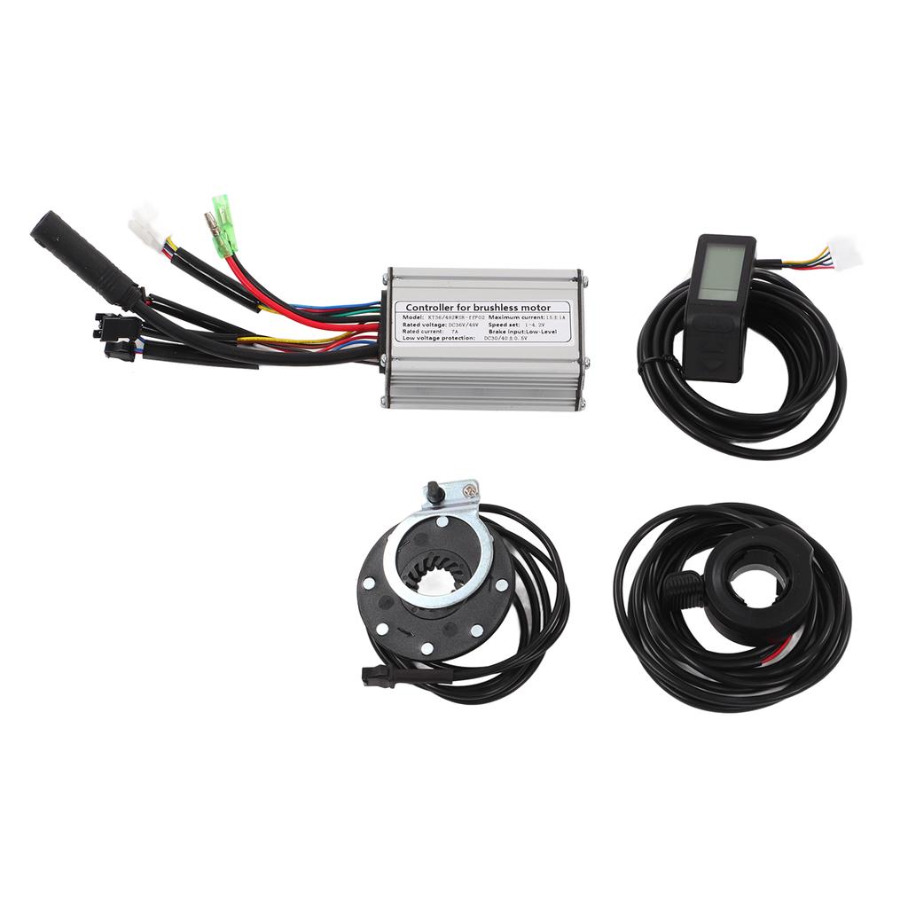 36V48V 250W 15A бесщеточный велосипедный двигатель квадратной формы контроллер комплект с ЖК-панелью 4 130X Thumb