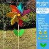 21/29/37cm Sunflower Windmill Multistyles Colorful Windmill  Outdoor Party Picnic Decor