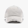 Washed Soft Top Baseball Cap Tie Dye Distressed Hip Hop Dad Hat Unisex Big Head Outdoor Casual Adjustable