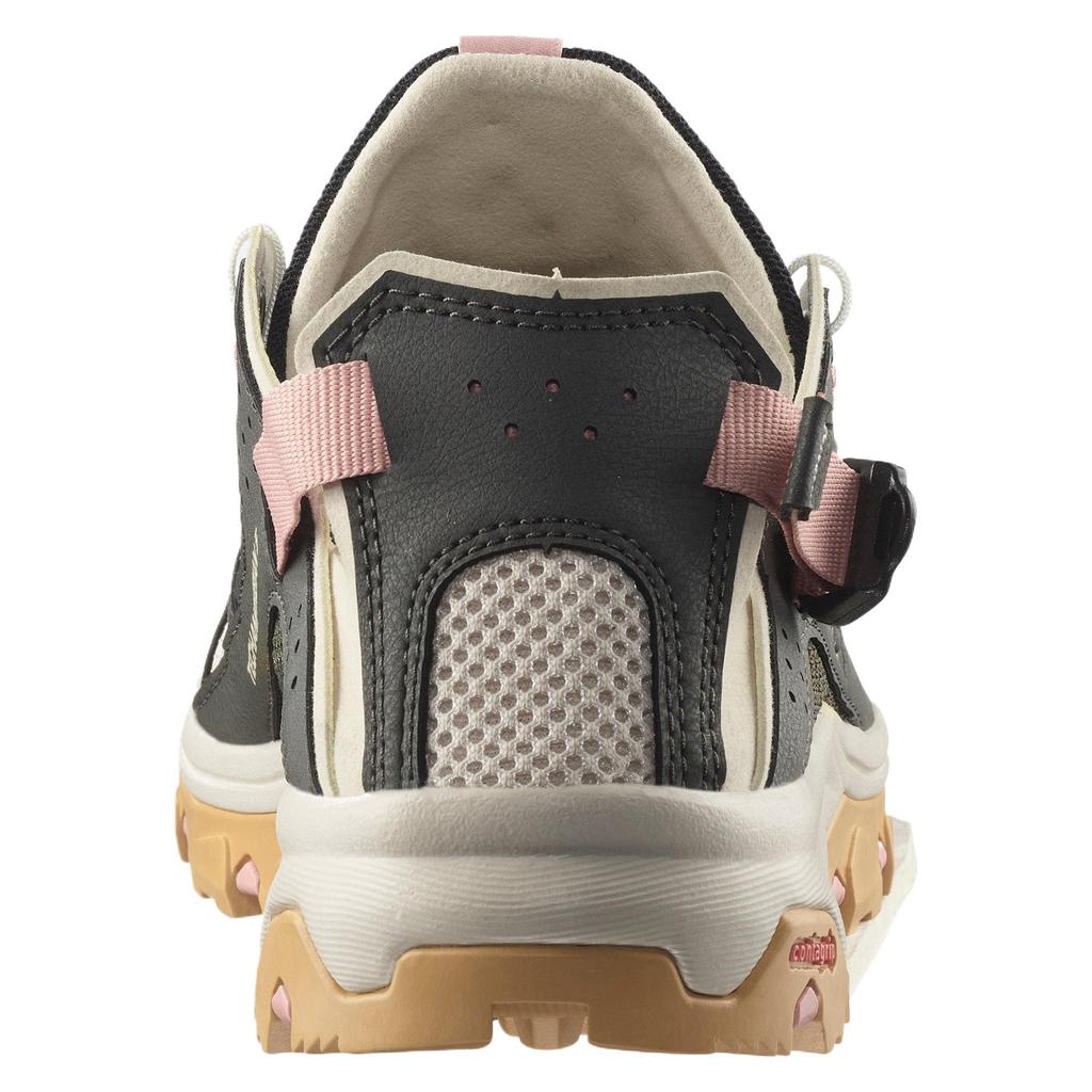 SALOMON Techamphibian 5 Round Toe Comfortable Breathable Water Shoes Women Water Shoes Mud Peat-Gray 477508