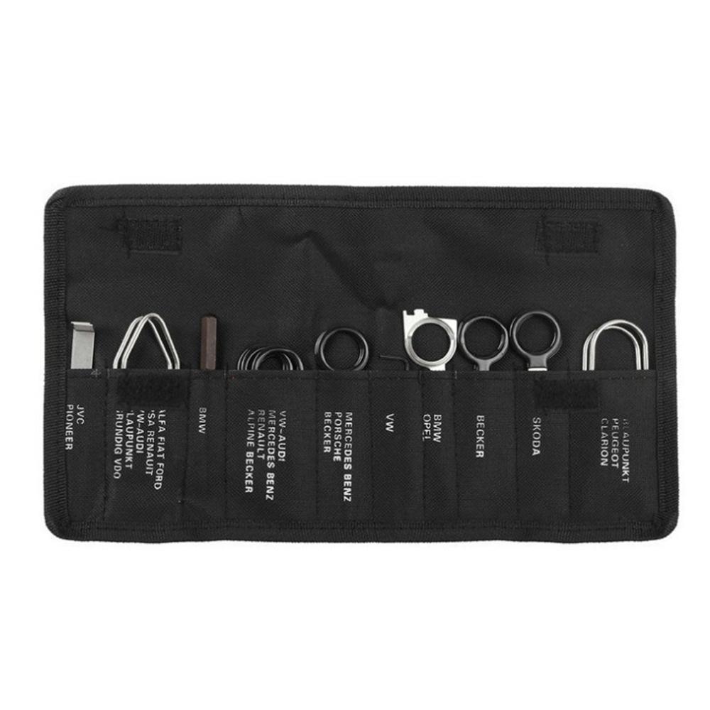 20Pcs Radio Car Stereo Dash CD Removal Extractor Key Release Pin Vehicle Head Audio Install Tool GPS Car Parts Disassembly Tools