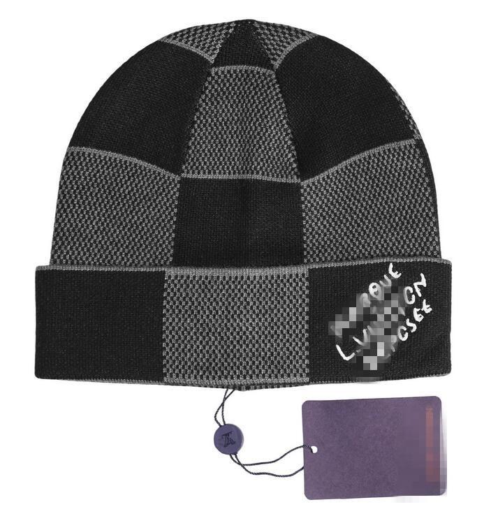 Earflap Beanie Knit Hat Couple Streetwear High Quality Warm Fashion Winter Cap