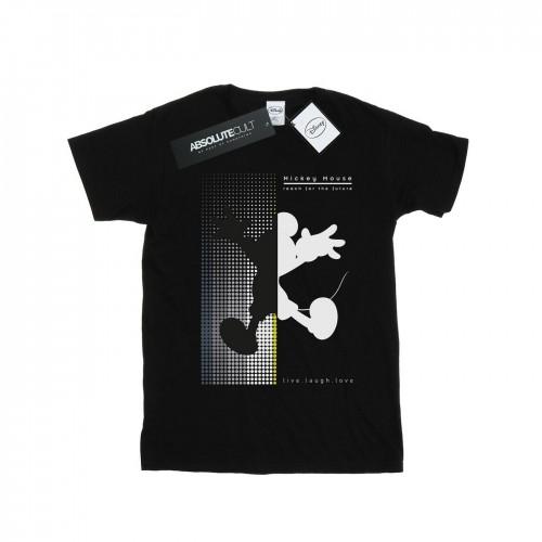 Disney Womens/Ladies Mickey Mouse Reach For The Future Cotton Boyfriend T-Shirt