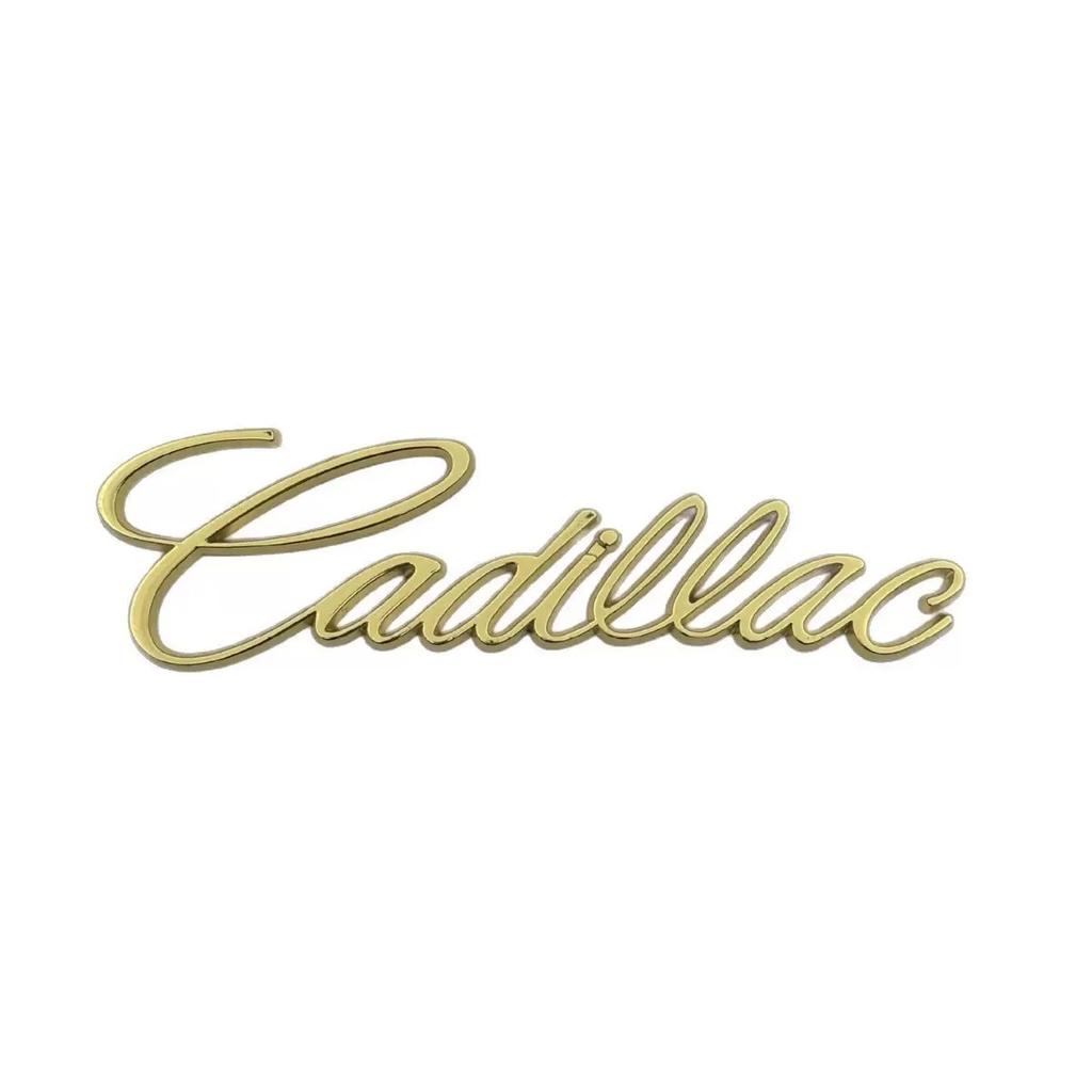 For Cadillac Logo Escalade CT5 CT6 XT5 XT6 DTS SLS XLR ATS SRX Tiburon Car Side Fender Rear Letter Sticker Styling Accessories