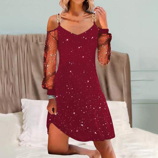 Женское праздничное платье с v-образным вырезом, одинаковые туфли трапециевидной формы, сексуальное дышащее банкетное платье, женская одежда