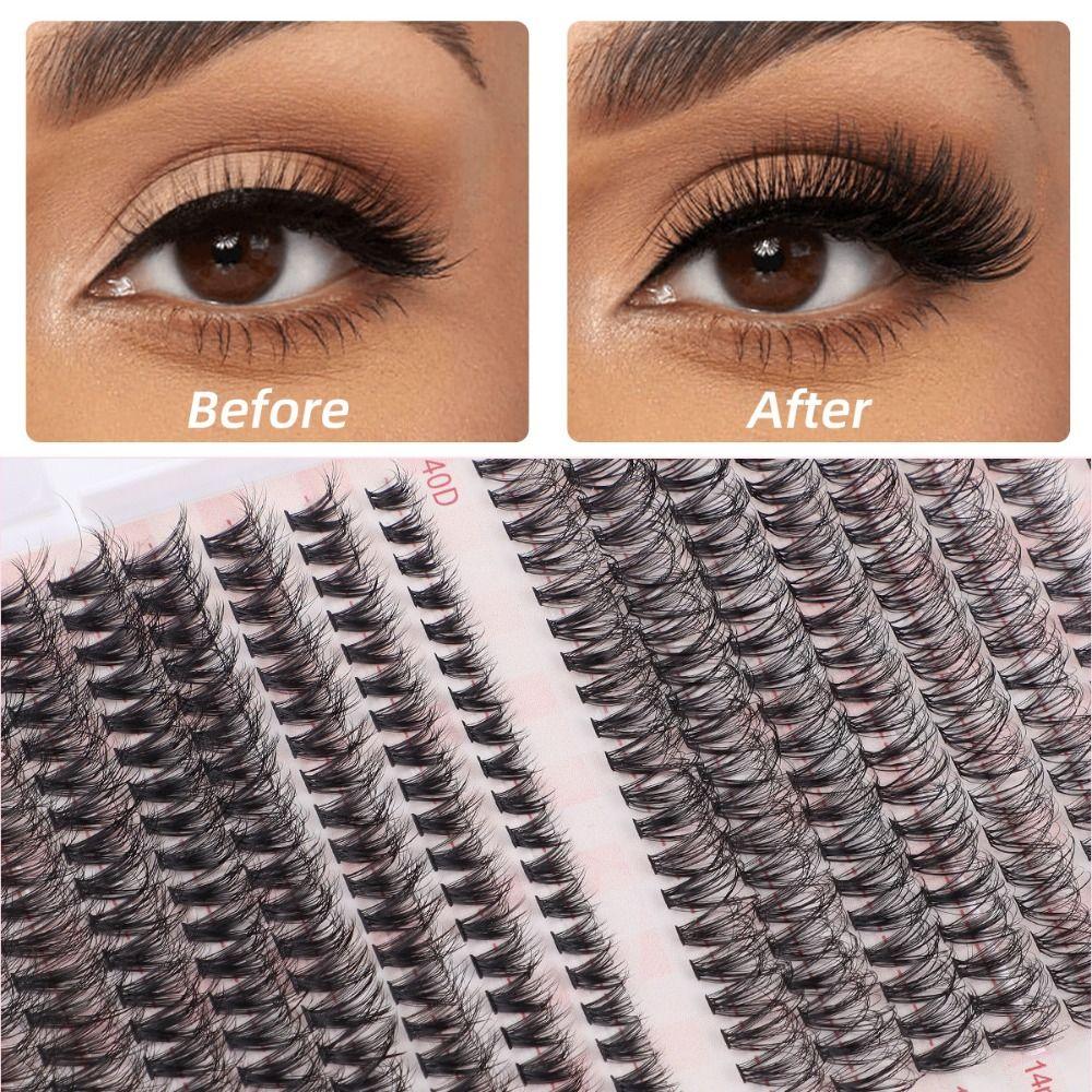 Завитые пучковые накладные ресницы DIY индивидуальные накладные ресницы мода завитые накладные ресницы вечеринка