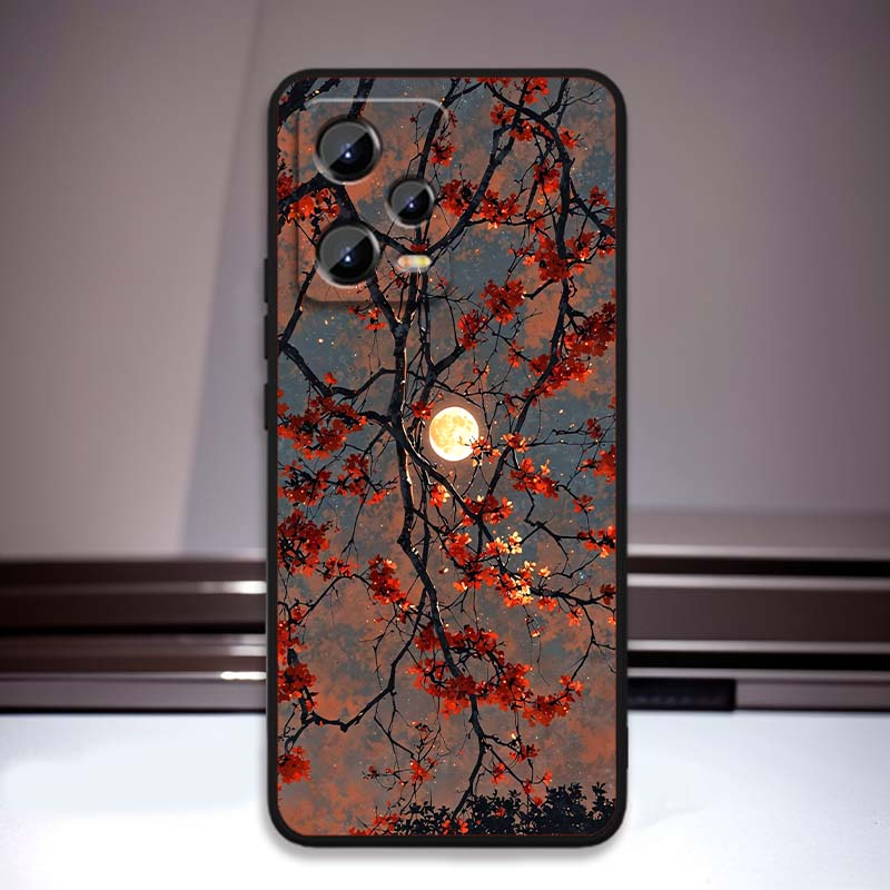 Чехол для телефона с рисунком Космическое Звездное Небо Для Xiaomi Redmi Note 15 14 13 12 12S 11E 11 11S Pro Plus 4G 5G Черный Мягкий ТПУ