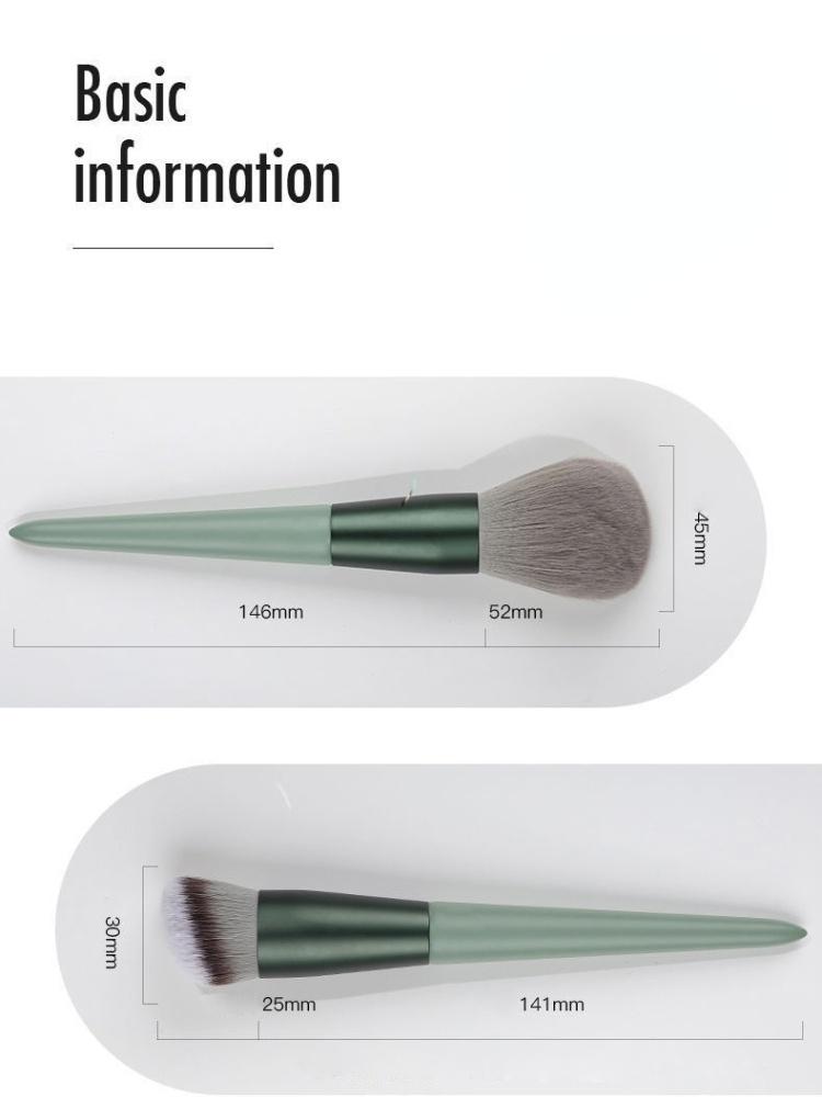 Профессиональный набор кистей для макияжа, мягкий мех, косметический хайлайтер, пудра, консилер, многофункциональный косметический набор инструментов