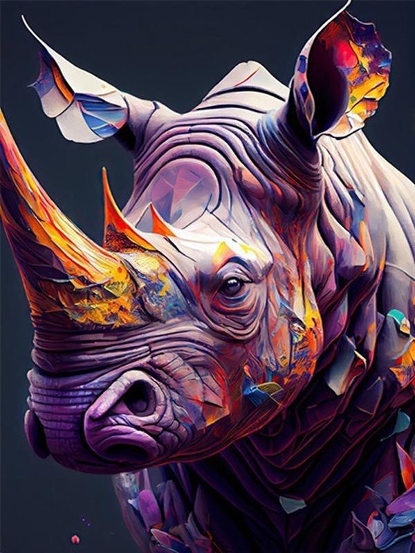 Алмазная картина Распродажа Граффити Король Лев Тигр Diy Полный квадратный круглый дрель Стразы Вышивка Животные Слон Мозаика Наборы для вышивки крестом JX0012