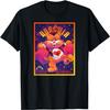 Футболка с принтом Медвежонок Нежности и Дракулой из коллекции Care Bears x Universal Monsters