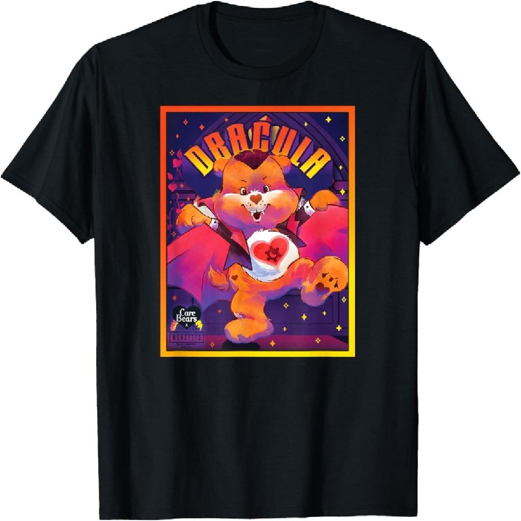 Футболка с принтом Медвежонок Нежности и Дракулой из коллекции Care Bears x Universal Monsters