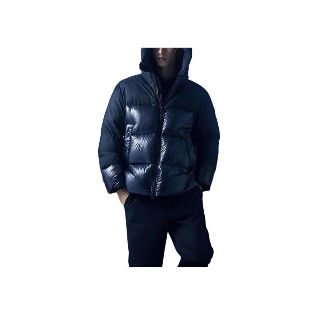 Mizuno Мужская куртка с капюшоном, ветрозащитная, водоотталкивающая, утепленная гусиным пухом, черная D2CN24M8-09