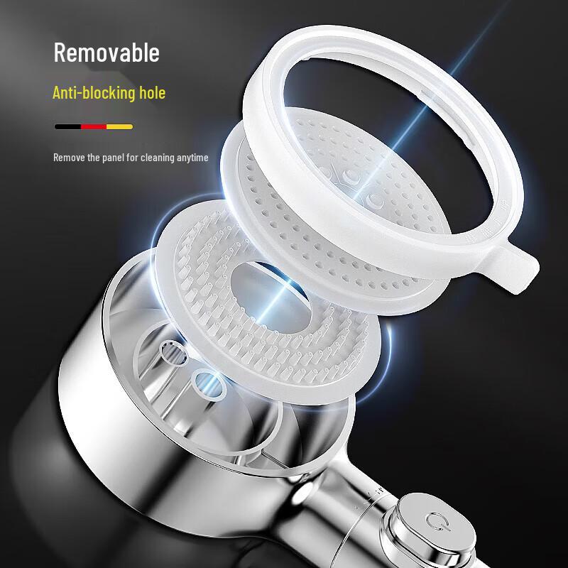 Haili Pressurized Shower Head Set