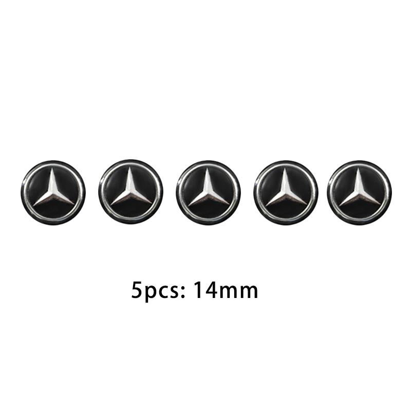 ZJH5 Car Smart Remote Keyhole Sticker For Mercedes Benz AMG A B C E G CLA W211 W203 W204 W210 W124 Decal Decoration Lables Accessory