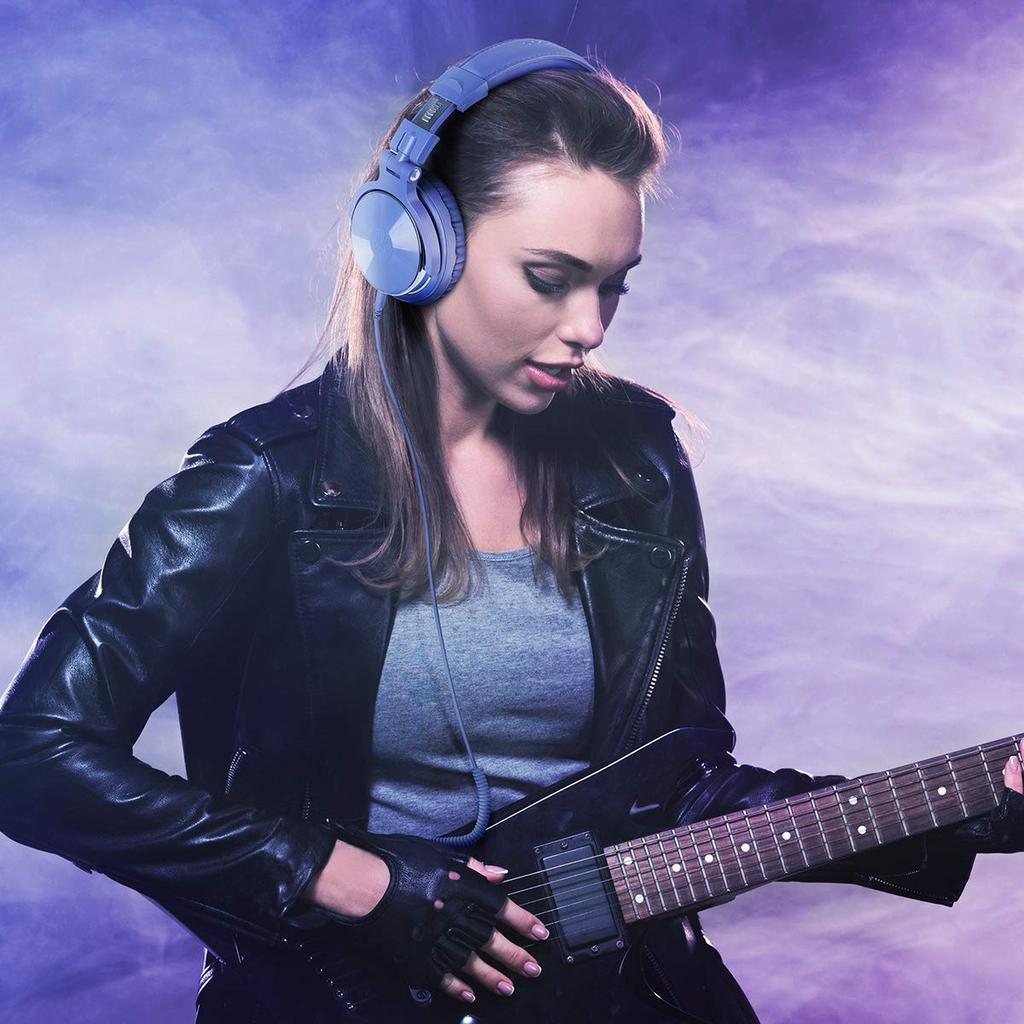 OneOdio Headphones Wired Monitor Headphones for DJ Closed Type Over Ear Headphones Studio Recording/Instrument Practice/Mixing/Watching TV/Watching