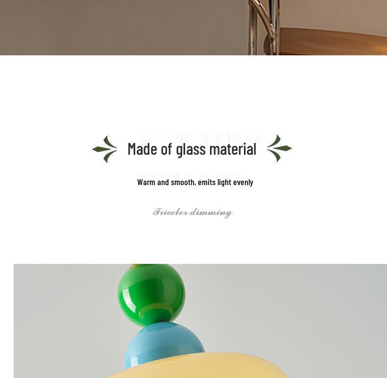 Скандинавский минималистичный стеклянный подвесной светильник для прикроватной тумбочки, гостиницы, бара или ресторана