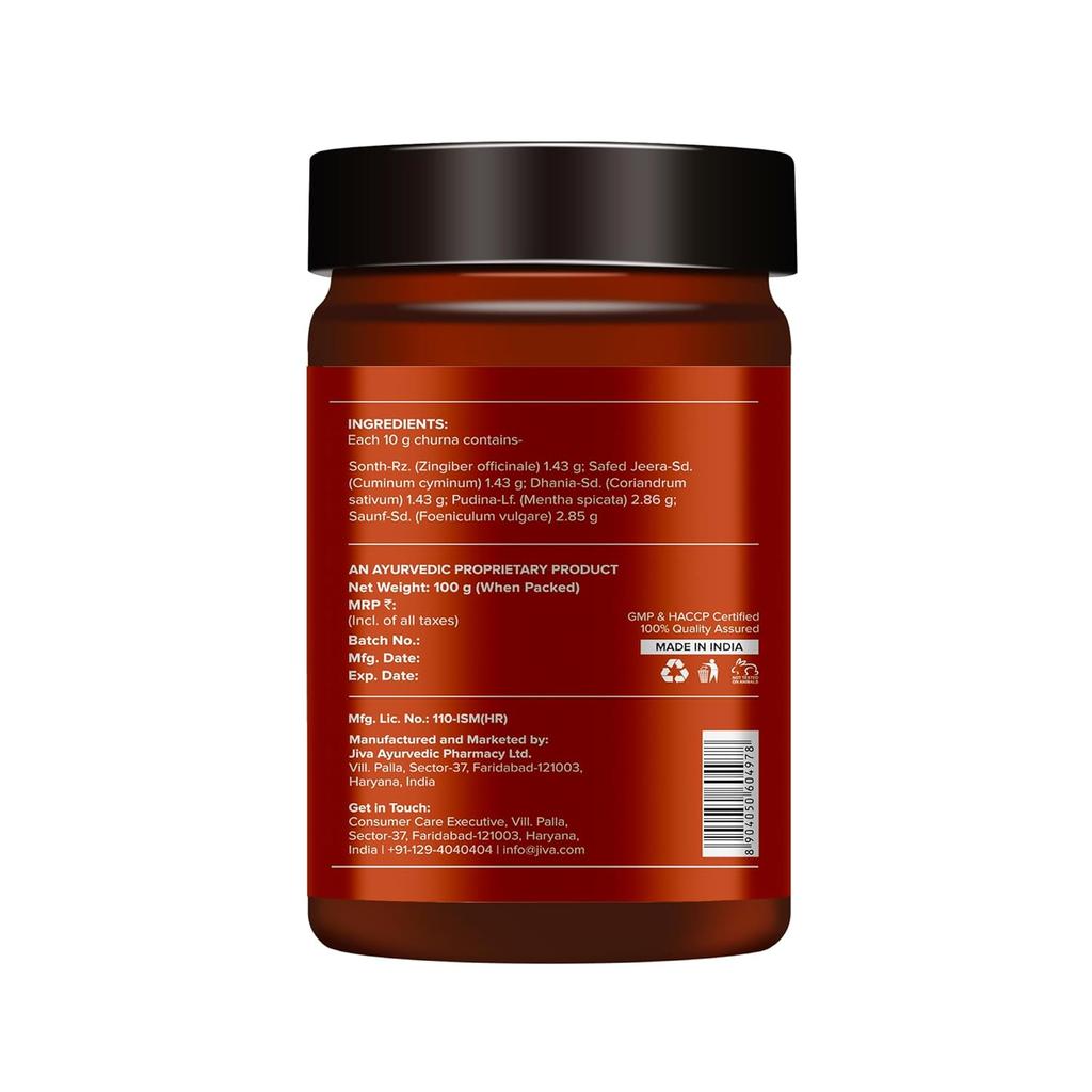 Jiva Aam Pachak Churna Digestive Support Powder For Daily Gut Comfort Natural Ayurvedic Formula 100 g Pack Of 1