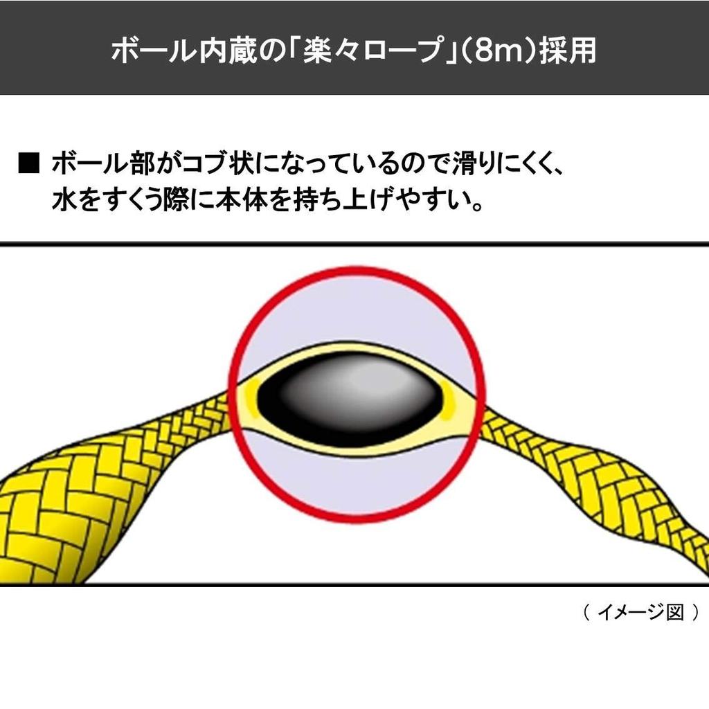 Daiwa Provisor Super Water Bucket G19CM(D) White/Red