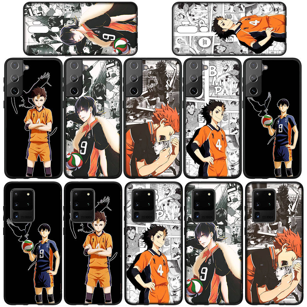 Чехол для телефона Samsung Galaxy S25 S24 S23 A16 A06 iPhone 16 15 Xiaomi Redmi Note 14 13 12 16E X 11 Pro Max OPPO Moto Huawei Haikyuu Shoyo Hinata Cover