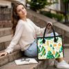 Christmas Pattern Tote Bag For Women Large Capacity Handbag For Holiday Shopping Daily Use