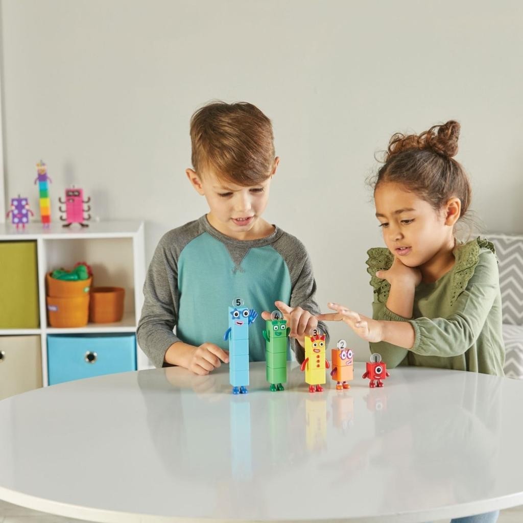 Numberblocks Друзья От одного до пяти Персонажи Numberblocks Аутентичные фигурки, 5 штук, 95356,