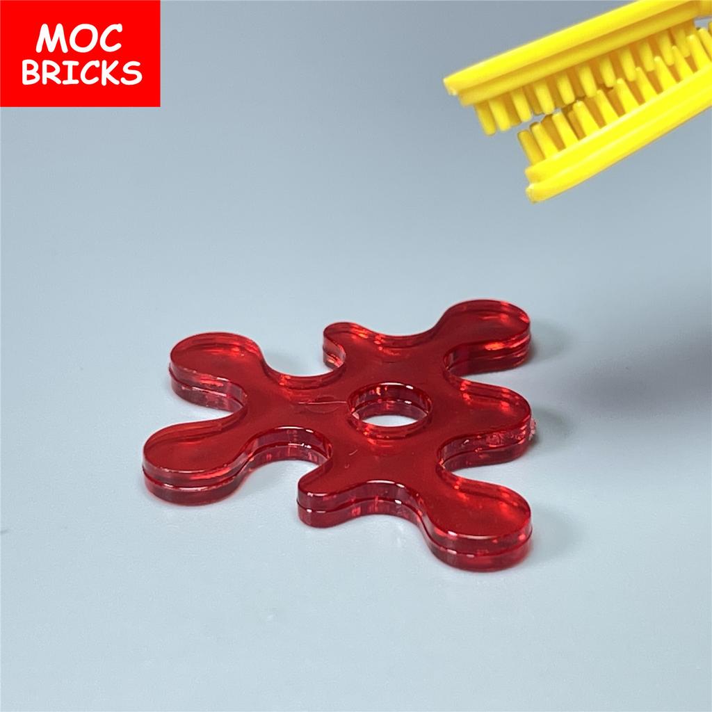 10 шт./лот MOC Кирпичи Прозрачный Жидкость Вода Кровь Молоко Образовательные Строительные Блоки Фигурка Игрушка Игрушки для Детей Подарки