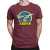 Jas 39 Gripen Fighter Novelty 100 Cotton Tshirt Gripen Fighter Tops Tees For Unisex