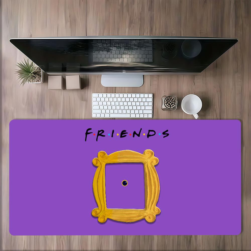 Classic F-Friends Tv Show F-Friend Mouse Pad Rubber Desktop Thickened Large MousePad Office Non-slip Gaming Desk Mats XXL