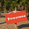 F-FirestoneS Мотоциклетное пляжное полотенце из микрофибры Впитывающее Быстросохнущее Мягкое для йоги, плавания, курорта, альпинизма