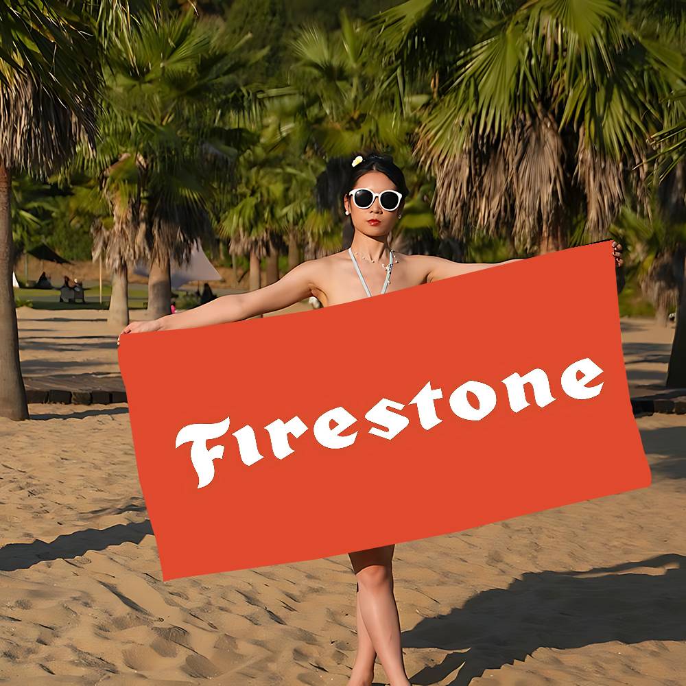 F-FirestoneS Мотоциклетное пляжное полотенце из микрофибры Впитывающее Быстросохнущее Мягкое для йоги, плавания, курорта, альпинизма