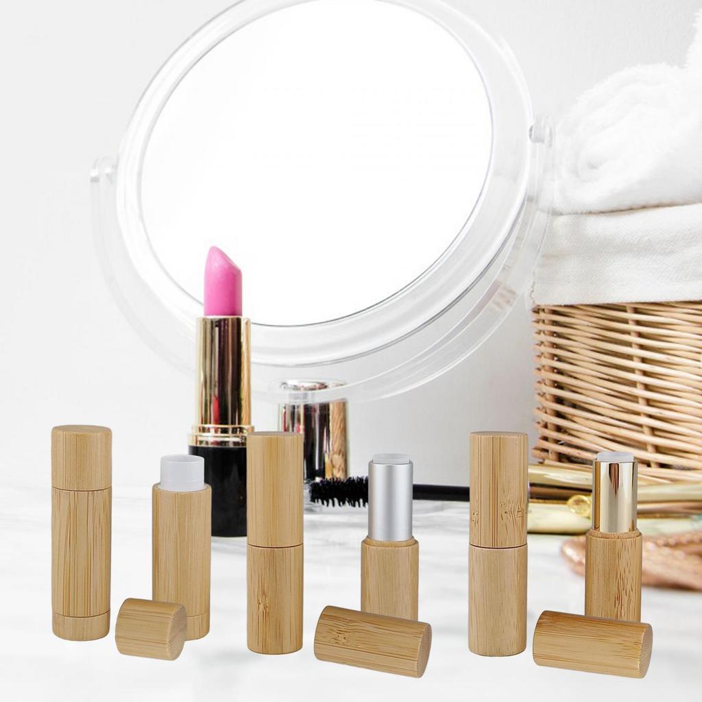 Sleek Lipstick Container Set for DIY Lip Balm And Gloss - Travel-Friendly