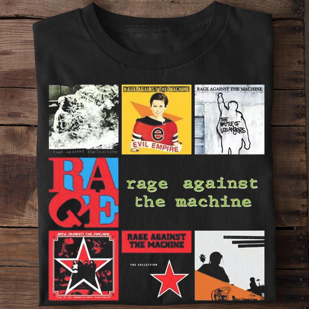 RAGE AGAINST THE MACHINE альбом Футболка унисекс с коротким рукавом Все размеры BM972 Футболка унисекс