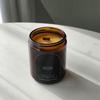 Корейское производство Jiri Mountain Natural Honey BeesWax Candle 90 г Подарочная свеча с деревянным фитилем