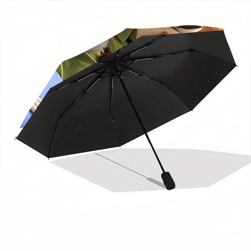 Policeman Judy and Nick Zootopia Automatic Opening and Closing Folding - A Good Choice for Gifts, Fashionable and Convenient Umbrella With C