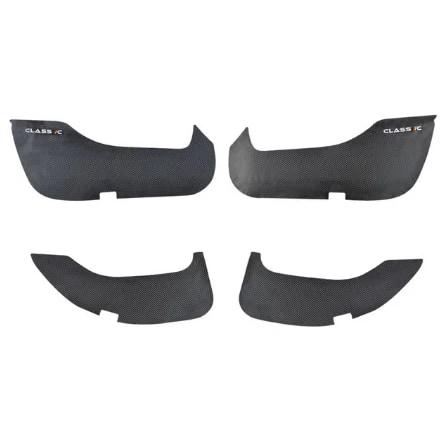 For Mercedes-Benz GLC X253 2015-2022 Car Door Anti-Kick Protective Pad Protector Mats Cover Sticker Auto Interior Accessories