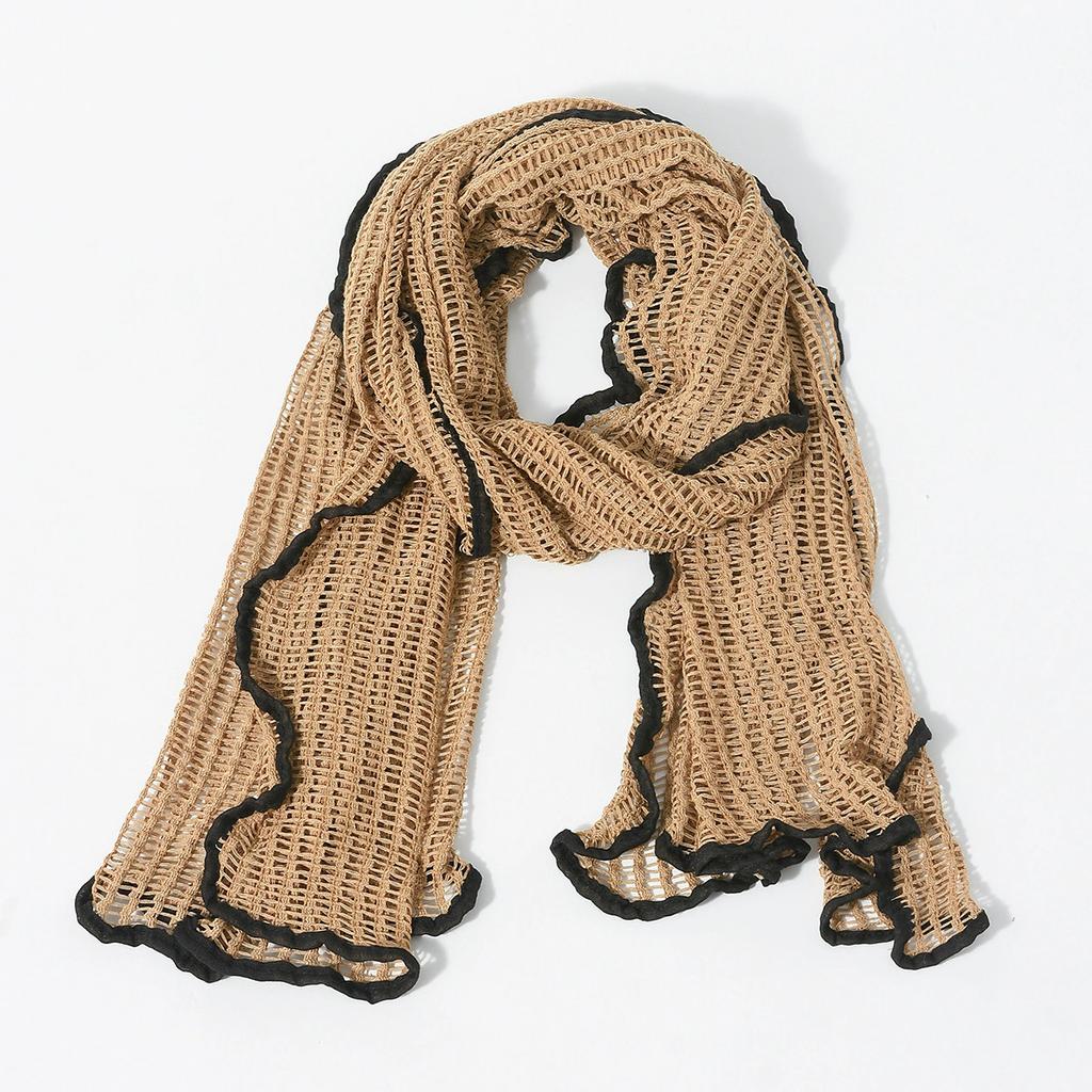 Women Winter Scarves Houndstooth Pattern Cashmere Pashmina Scarf With Tassel Female Fashion Warm Neck Scarf Shawl Wraps