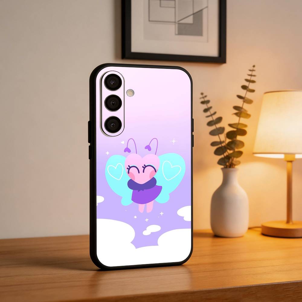 Мультяшный Goob D-Dandys W-World Чехол для телефона Samsung A73, A21s, A22, A31, A32, A52, A53, A71, A80, Мягкий черный корпус