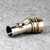 Motorcycle Exhaust Pipe 50.5Mm To 35.5Mm Convertor Connector Gp Motorbike Muffler Exhaust Pipe Interface Welding Connector Adapter