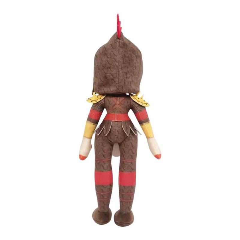 Maya And The Three Plush Toy Anime Cartoon Skull Warrior Plushie Figure Character Stuffed Doll Soft Pillow Gift for Fan Birthday