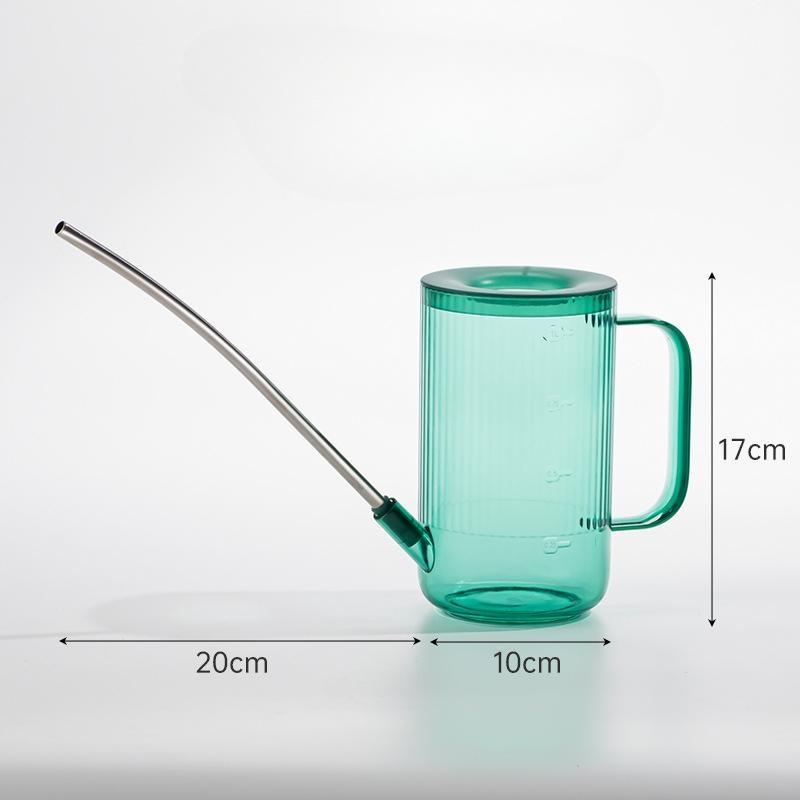 1 шт. Лейка для сада с длинным носиком, ручная лейка, разбрызгиватель с изогнутым носиком, садовые инструменты